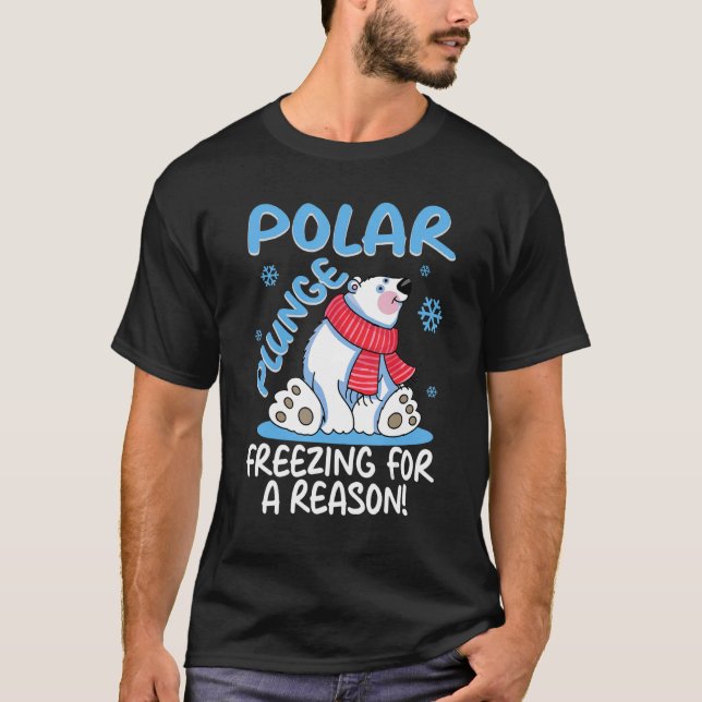 T-shirt Gel Polaire De Plongée Pour Une Raison Cool Ours P (Devant)