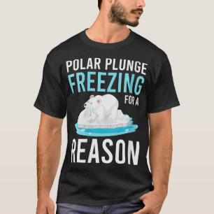 T-shirt Gel Polaire Plunge Pour Une Raison VNeck