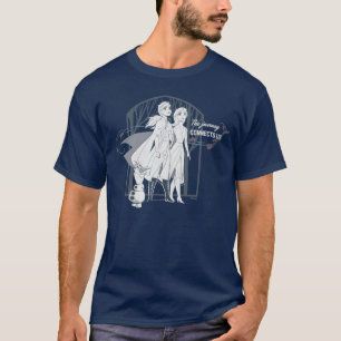 T-shirt Gelée 2 : Anna et Elsa  Le voyage nous connecte