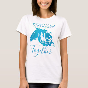 T-shirt Gelée 2 : Graphique d'aquarelle Anna, Elsa et Nok