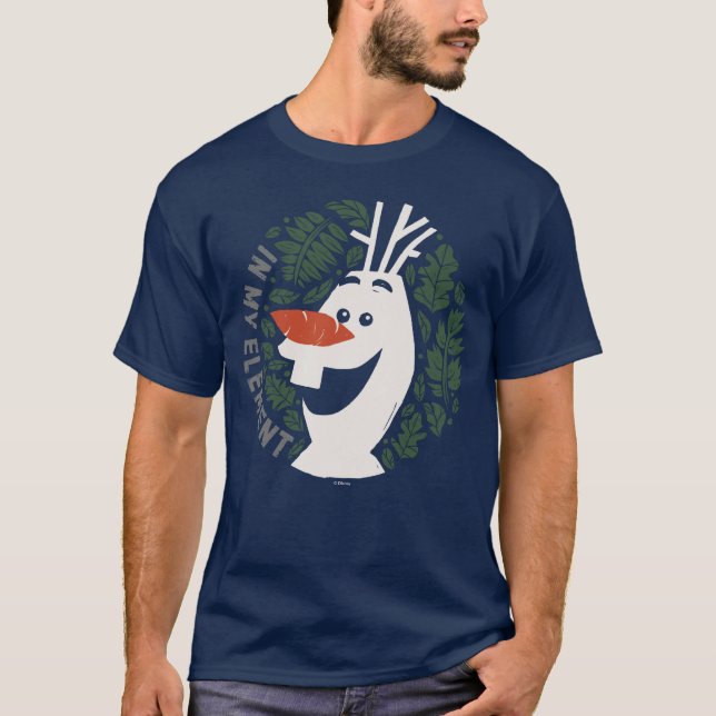 T-shirt Gelée 2 : Olaf| Dans mon élément (Devant)