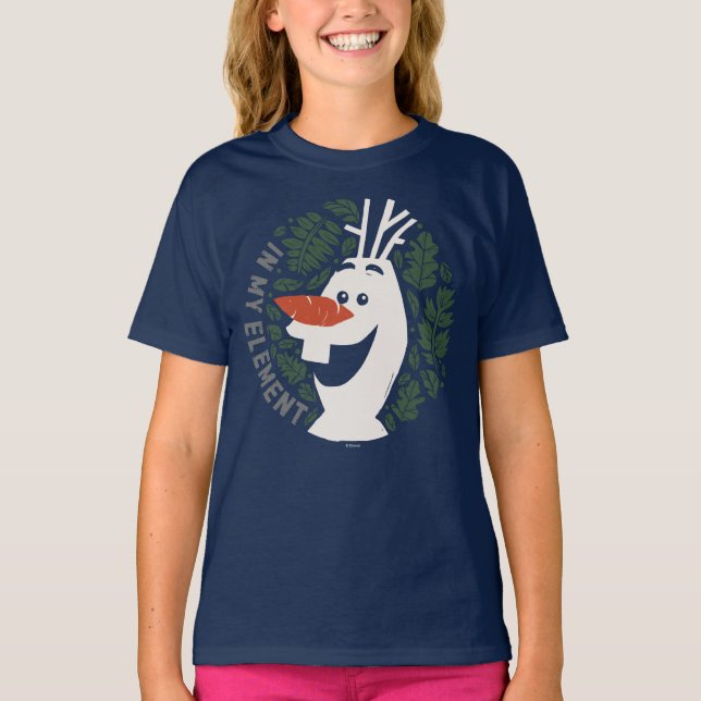 T-shirt Gelée 2 : Olaf| Dans mon élément (Devant)