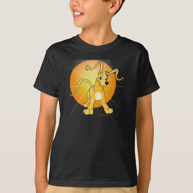 T-shirt Gelert jaune espiègle (Devant)