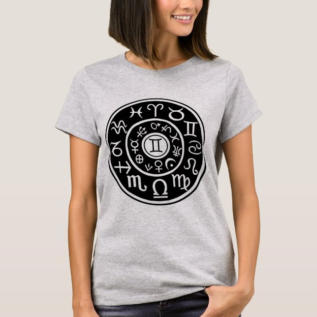 T-shirt Gémeaux Zodiaque (Devant)