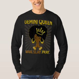 T-shirt Gemini Queen Astrologie SIGNE Zodiaque Horoscope O