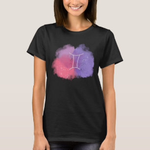 T-shirt Gemini Signes Zodiac Astronomie Anniversaire Horos