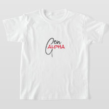 T-shirt Gen ALPHA pour enfants