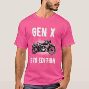 T-shirt Gen X 1970 Edition Génération X Motorcycle Biker C