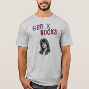 T-shirt Gen X déchire, Photo personnalisable