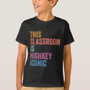 T-shirt Gen Z Alpha de retour à l'école Cette salle de cla