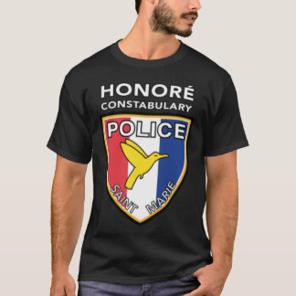 T-SHIRT GENDARMERIE D'HONNEUR DE LA POLICE DE SAINTE MARIE