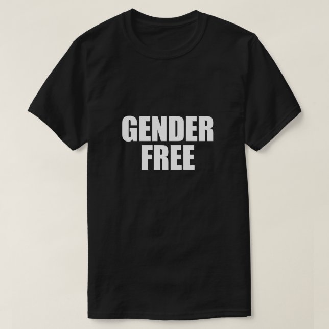 T-shirt GENDER GRATUIT (Design devant)