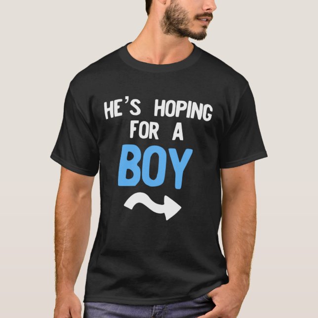 T-shirt Gender reveal matching  for mom and dad reveal par (Devant)
