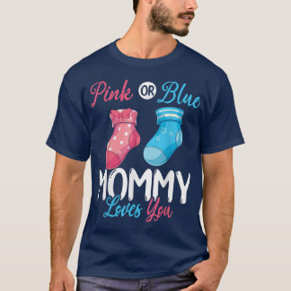 T-shirt Gender Reveal Party Future Mom Baby Party Gender R
