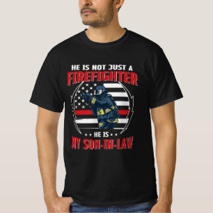 T-shirt Gendre fier pompier