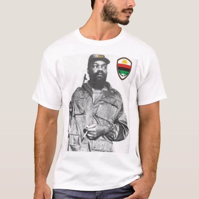 T-shirt Général de vitesse de Biafran (Devant)