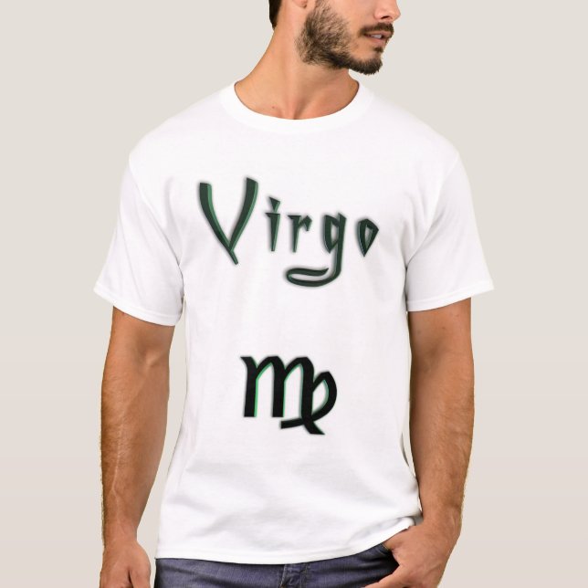 T-shirt Généralisations de zodiaque - Vierge (Devant)