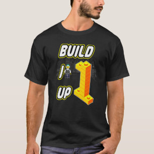 T-shirt Génération De Blocs Motif Générer