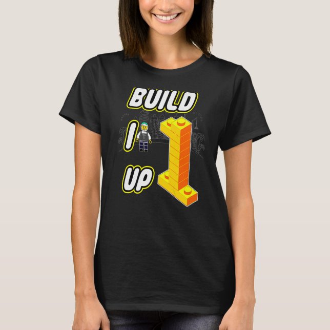 T-shirt Génération De Blocs Motif Générer (Devant)