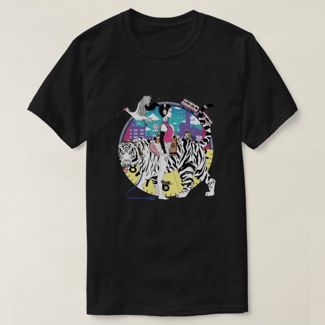 T-shirt GÉNÉRATION DE KUNG-FU ASIATIQUE - ReRe (Single Ver (Design devant)
