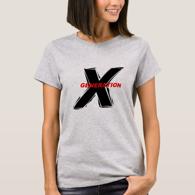 T-shirt GÉNÉRATION X (Devant)