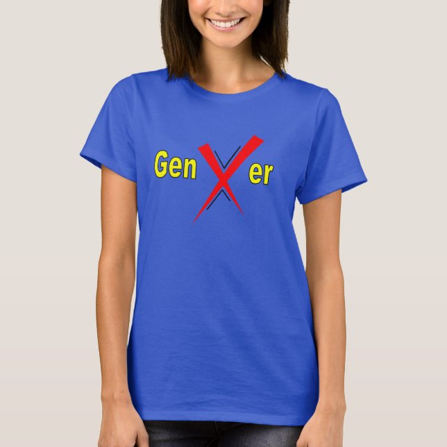 T-shirt Génération X (Devant)
