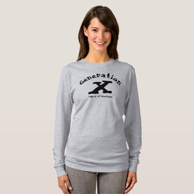 T-shirt Génération X (Devant entier)