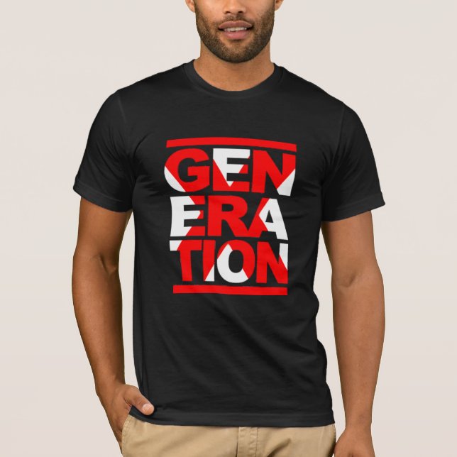T-shirt Génération X (Devant)