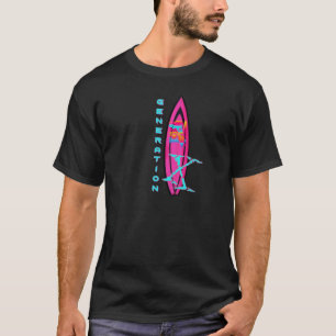 T-Shirt Generation X 80s Floride Surfer Dude