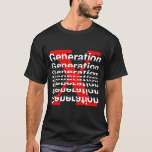 T-shirt Génération X - Rétro
