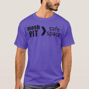 T-shirt Génération X Sarcasme Mosh Pit Génération X 60S 70