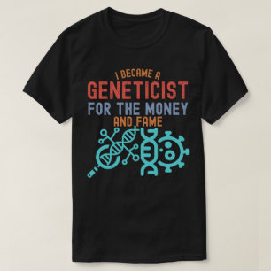 T-shirt Génétique, Généticien majeur