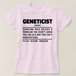T-shirt Génétique Noun Génétique Appréciation de l'amoureu