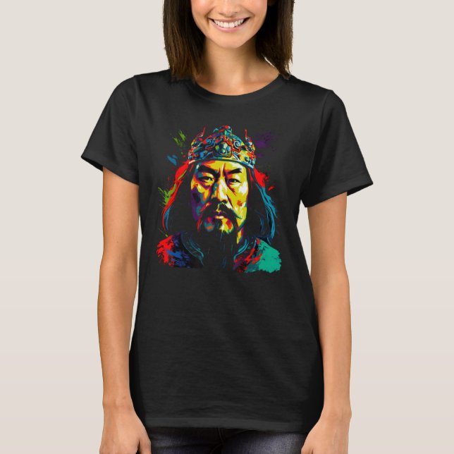 T-shirt Genghis Khan War Conquerer (Devant)