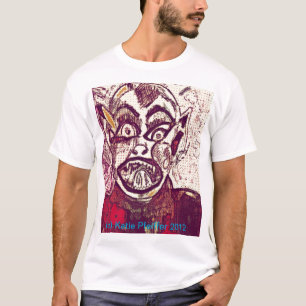 T-shirt génial de garçon de batte par Katie
