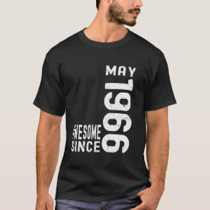 T-shirt Génial depuis mai 1966, Né en mai 1966 Anniversair