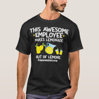T-shirt Génial Fait De La Léonade À Partir De Citron Emplo