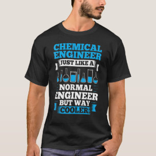 T-shirt Génie Chimique Usine Chimique Futur Chimique