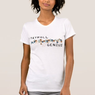 T-shirt Génie de feuille de paie