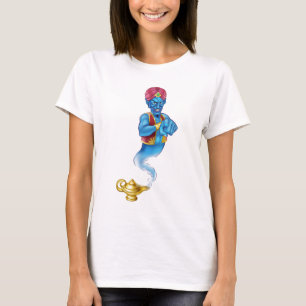 T-shirt Génie mauvais de Poiting de bande dessinée