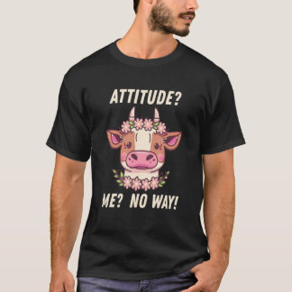 T-shirt Génisse sans façon   Vache
