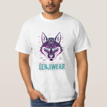 Genjiwear Cyber Kitsune – Esprit Renard Néon Glitc