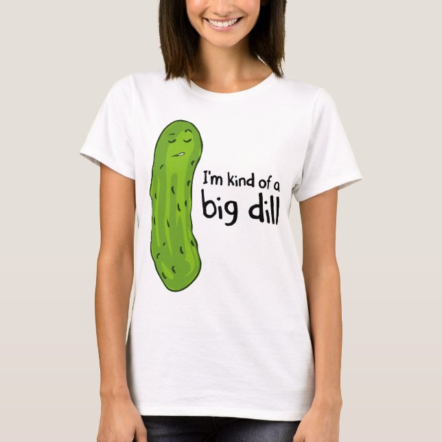 T-shirt Genre de pickle à l'aneth d'affaire (Devant)