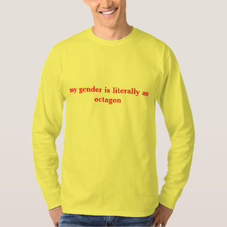 T-shirt genre octogonal
