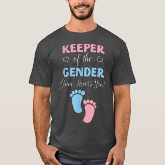 T-shirt Genre Révélateur Gardien Du Genre Gran Vous Aime