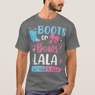 T-shirt Genre révéler bottes ou arcs Lala correspondant bé