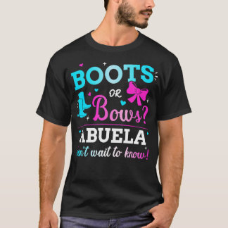 T-shirt Genre révéler des bottes ou des arcs abuela corres