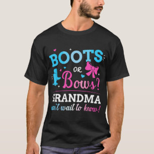 T-shirt Genre révéler des bottes ou des arcs grand-mère co