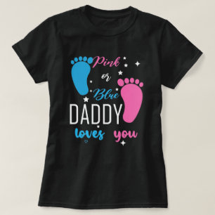 T-shirt Genre Révéler Papa Papa Papa Papa Père Famille