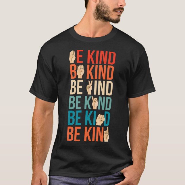 T-shirt Genre Sourd-muet Langue des signes (Devant)